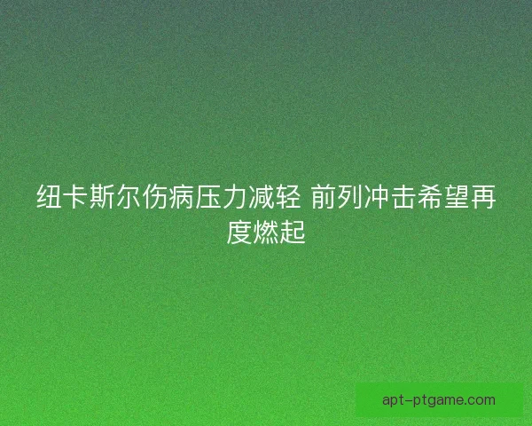 纽卡斯尔伤病压力减轻 前列冲击希望再度燃起